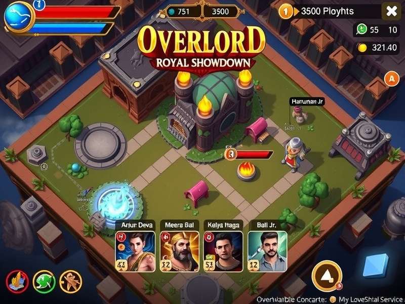 Overlord Royal Showdown Battle Royale Map